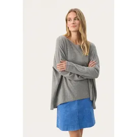 PART TWO Strickpullover Tila Grau L