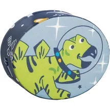 Paidi Steckkissen Dinos im Weltall 35 x 28 cm Blau/Grün