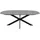 byLIVING Oval 200 x 76 x 100 cm grau