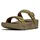 original brands FITFLOP FitFlop Lulu Adjustable Slide - Leather GRÜN 37