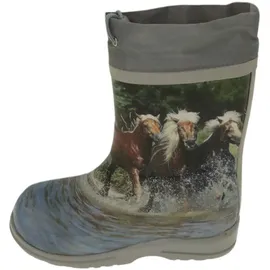 Beck Pferde Gummistiefel Mehrfarbig 30