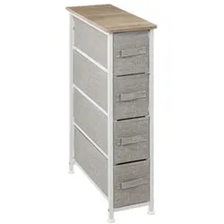 Anum Hellgrau Lagerung Kommode mit 4 Schubladen / home furniture