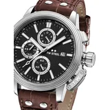 TW STEEL CEO Adesso Chronograph Leder 45 mm CE7005