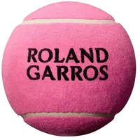 Wilson Jumbo-Tennisball, Rolland Garros, 5 Zoll, rosa