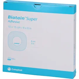 Coloplast Biatain Super selbst-haftend Superabs.15x15cm