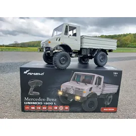 AMEWI RC-Buggy Unimog Basic 4WD 1:12 RTR hellgrau (22631)