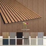 HEXIM Akustikpaneel HEXIM Braun 2 St. 278 x 60 cm