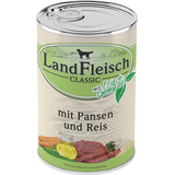 Landfleisch Classic | Nassfutter für Hunde | alle Sorten | 12x 400g Dosen