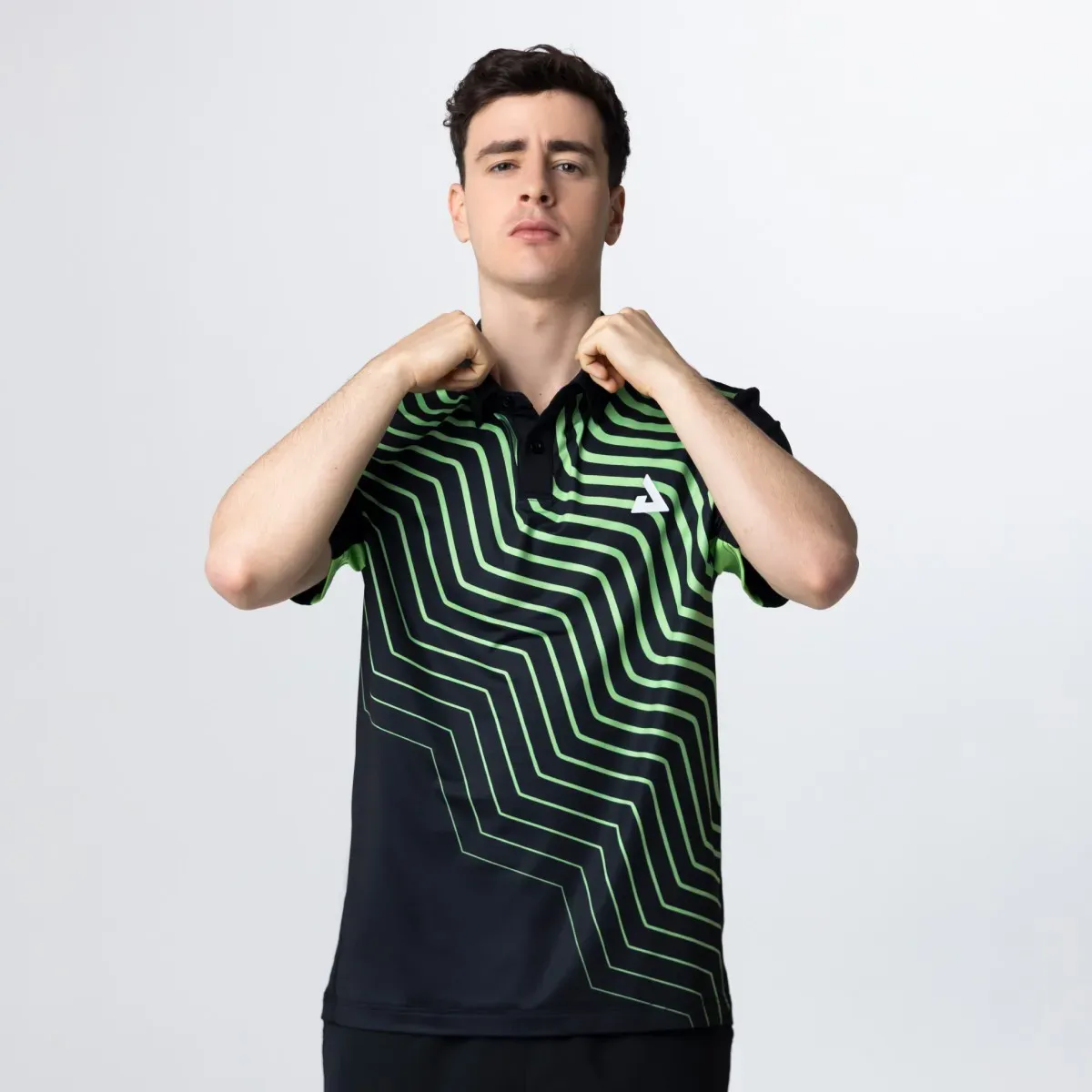 Joola Polo Waves Team 25 schwarz/grün 3XL - 3XL