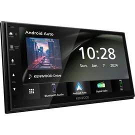 Kenwood DMX5023DABS Doppel-DIN Moniceiver mit DAB+, Bluetooth, Apple CarPlay, Android Auto, 6,8 Zoll Touchscreen