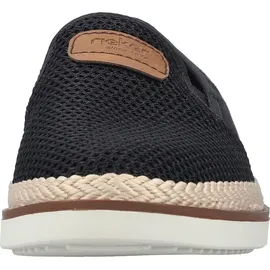 Rieker Espadrilles Herren Schwarz 40