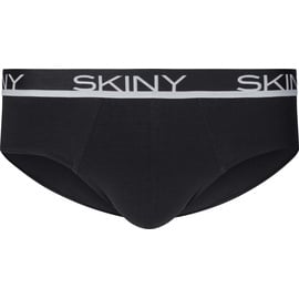 Skiny Herren Slips Vorteilspack - Brasil Briefs, Unterwäsche Set, Cotton Stretch Schwarz 2XL Pack