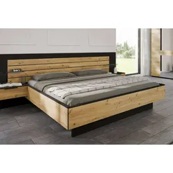 rauch BLACK Bett Ventura 180 x 200 cm Dekor Braun Eiche