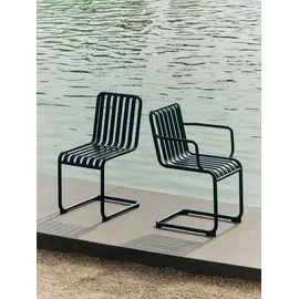 HAY Palissade Cantilever Armlehnenstuhl grau