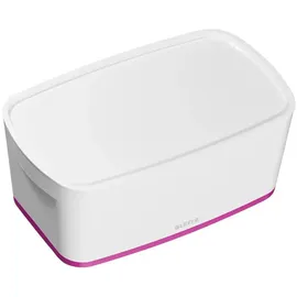 Leitz MyBox Aufbewahrungsbox 31,8 x 19,1 x 12,8 cm 1-tlg. perlweiß/pink