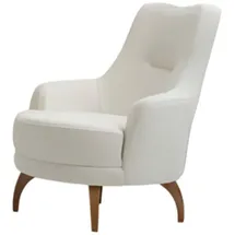 JVmoebel Sessel 93 x 93 x 76 cm Weiß