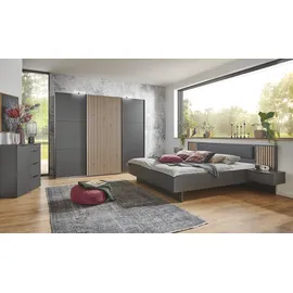 WIMEX Schwebetürenschrank Ancona by fresh to go« mit Akustiklamellen Optik in 3D schwarz