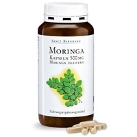 Sanct Bernhard Moringa-Kapseln mit 500 mg Moringa Oleifera Blattpulver je Kapsel