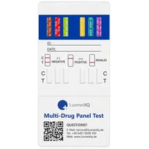 LuxmedIQ Drogenschnelltest für 12 Drogenarten - Urin Drogentest Multi 12 1 St