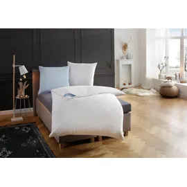 RIBECO KopfKissen Leon 80 x 80 cm Weiß