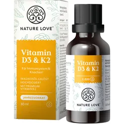 NATURE LOVE Vitamin D3&K2