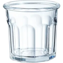 Arcoroc Eskale Tumbler, Trinkglas, 90ml, Glas gehärtet, transparent, 6 Stück