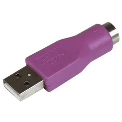 StarTech.com PS/2 Tastatur auf USB Adapter - PS-2 / USB Konverter - Buchse / Ste
