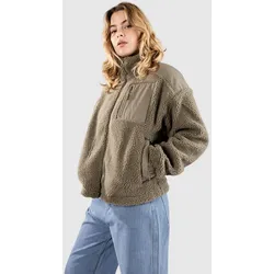 Urban Classics Sherpa Mix Jacke palegreen Gr. XS