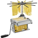 GEFU Set: Pastamaschine PASTA PERFETTA + Pastatrockner, Pastamaschine, Silber