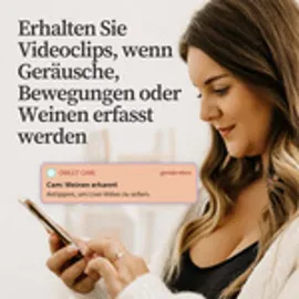 Owlet Cam 2: Smarte HD Babyphone Kamera white