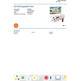 BRIO ICE Batterie Zug