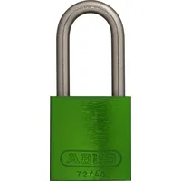 ABUS Vorhangschloss TITALIUM ? 72IB/40HB40 grün gleichschließend)