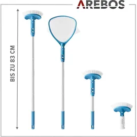 Arebos Spa Poolreinigungsset, Pool-Pflege Set 5-teilig, Pool Maintenance Kit, Sonstiges Poolzubehör, Whirlpool Zubehör Wartungsset