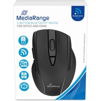 MediaRange MROS217 Maus ergonomisch kabellos schwarz