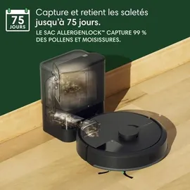 IROBOT Roomba 105 Combo + AutoEmpty Dock Schwarz