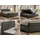 MKS Meble MKS Boxbett, Dunkelgrau, 2-Sitzer, H3, 7-Zonen, Rechteckig, 160x200 cm, Schlafzimmer, Betten, Boxspringbetten