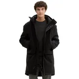 Tom Tailor Wasserabweisender Parka, Black, S