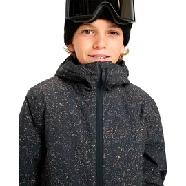 QUIKSILVER Mission Printed Jacke Schwarz/Grau 124 Months
