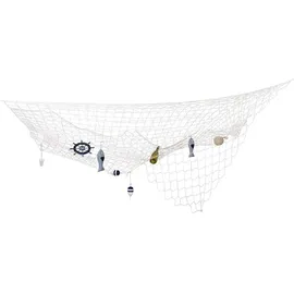 Boland Deko-Fischernetz ca. 3 m x 3 m Beige