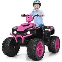 Goplus Kinder-Elektroquad rosa (12V)