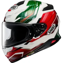 Shoei NXR2 Capriccio, Integralhelm - Weiß/Schwarz/Grün/Rot - XL