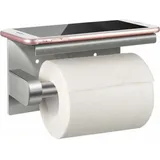 Ccykxa 304 Toilettenpapierhalter, Toilettenpapierhalter ohne Bohren, wandmontierter Toilettenpapierhalter, Edelstahl