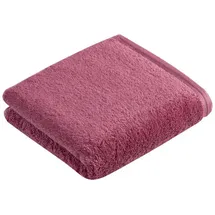 VOSSEN Vegan Life Handtuch 50 x 100 cm blackberry