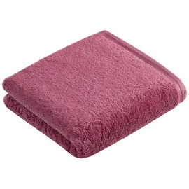 VOSSEN Vegan Life Handtuch 50 x 100 cm blackberry