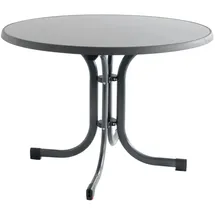 Siena Garden Klapptisch Paco Ø 100 x 71 cm Anthrazit