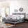 Westfalia Schlafkomfort Boxbett 214 x 210 cm Grau