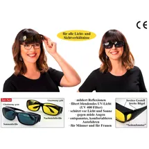 Maximex Tag- und Nacht Überbrille 2-er Set