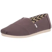 TOMS Herren Alpargata aus recycelter Baumwolle Flache Slipper, GRAU,
