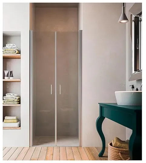 Nischentür Eloa 2.0 800 x 770-800 x 1950 mm, 6 mm Glas ETC 2 Pendeltüren - 93 177 45