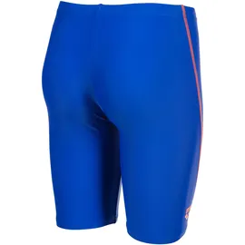 Arena Jammer Jungen Logo Print Neon Blue/Team Orange 152